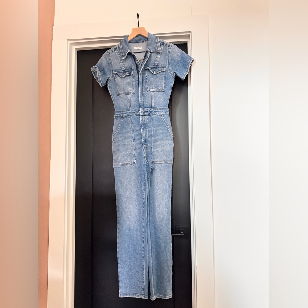 Good American Denim Jumpsuit